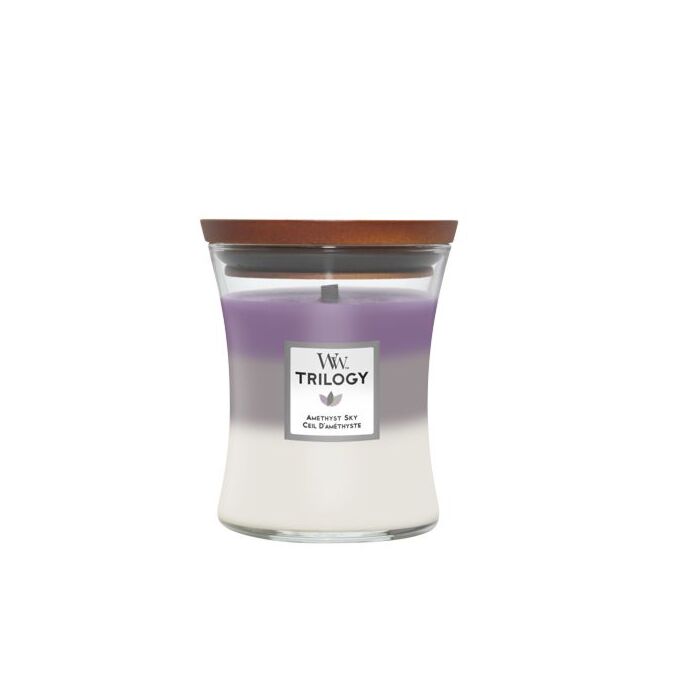 Woodwick Amethyst Sky - Medium Trilogy Jar